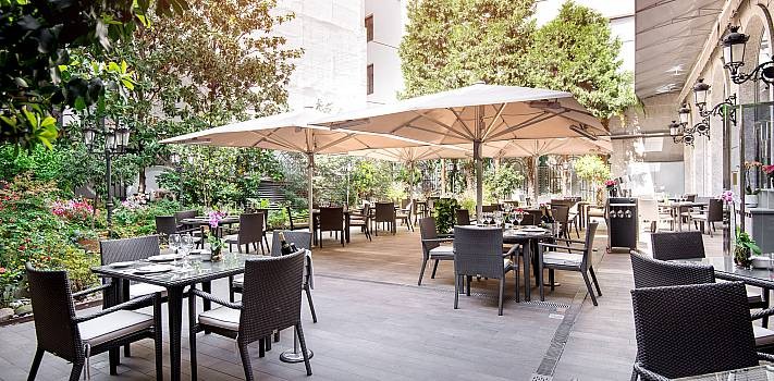 Jardín de Recoletos. Hotel Jardín de Recoletos